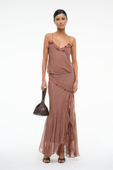DEMY SHOULDER BAG ESPRESSO - STAUD outlet