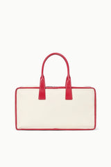 DUDE TRAVEL BAG NATURAL/ROUGE - STAUD near me
