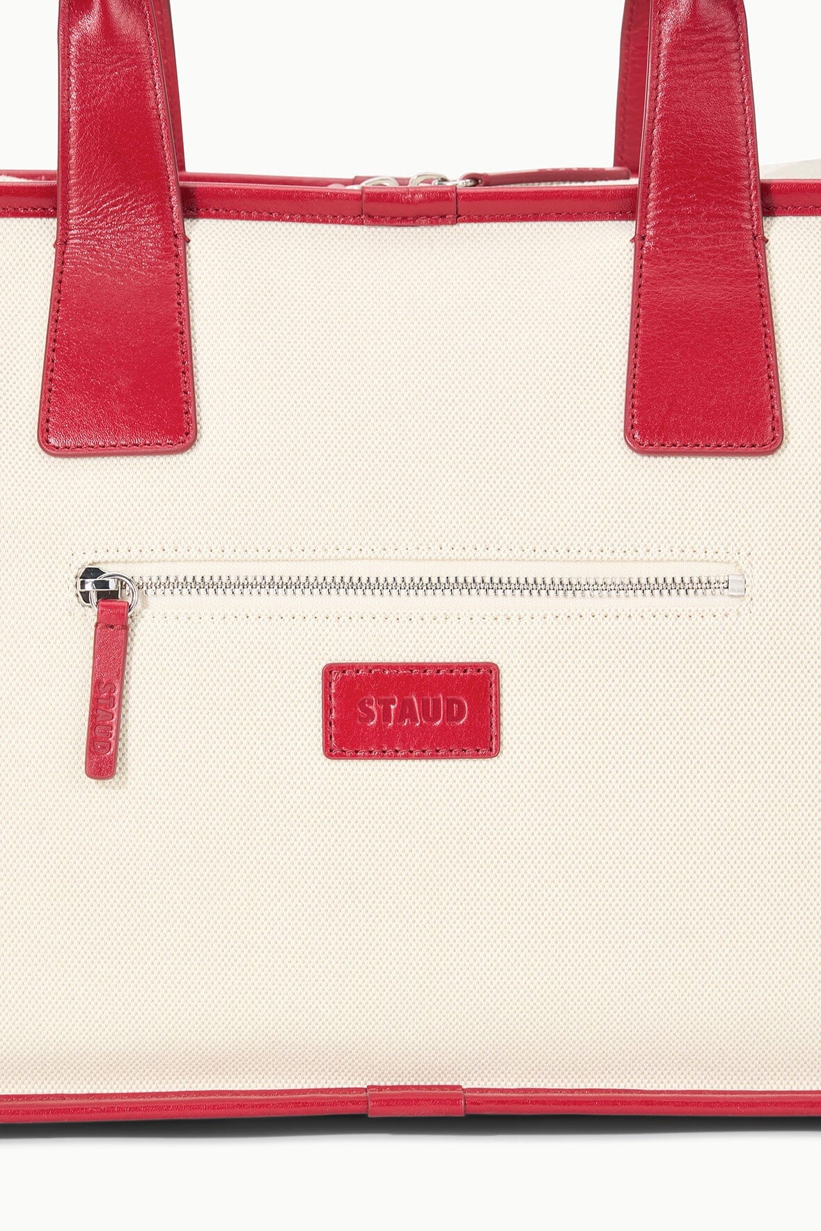 DUDE TRAVEL BAG NATURAL/ROUGE - STAUD near me