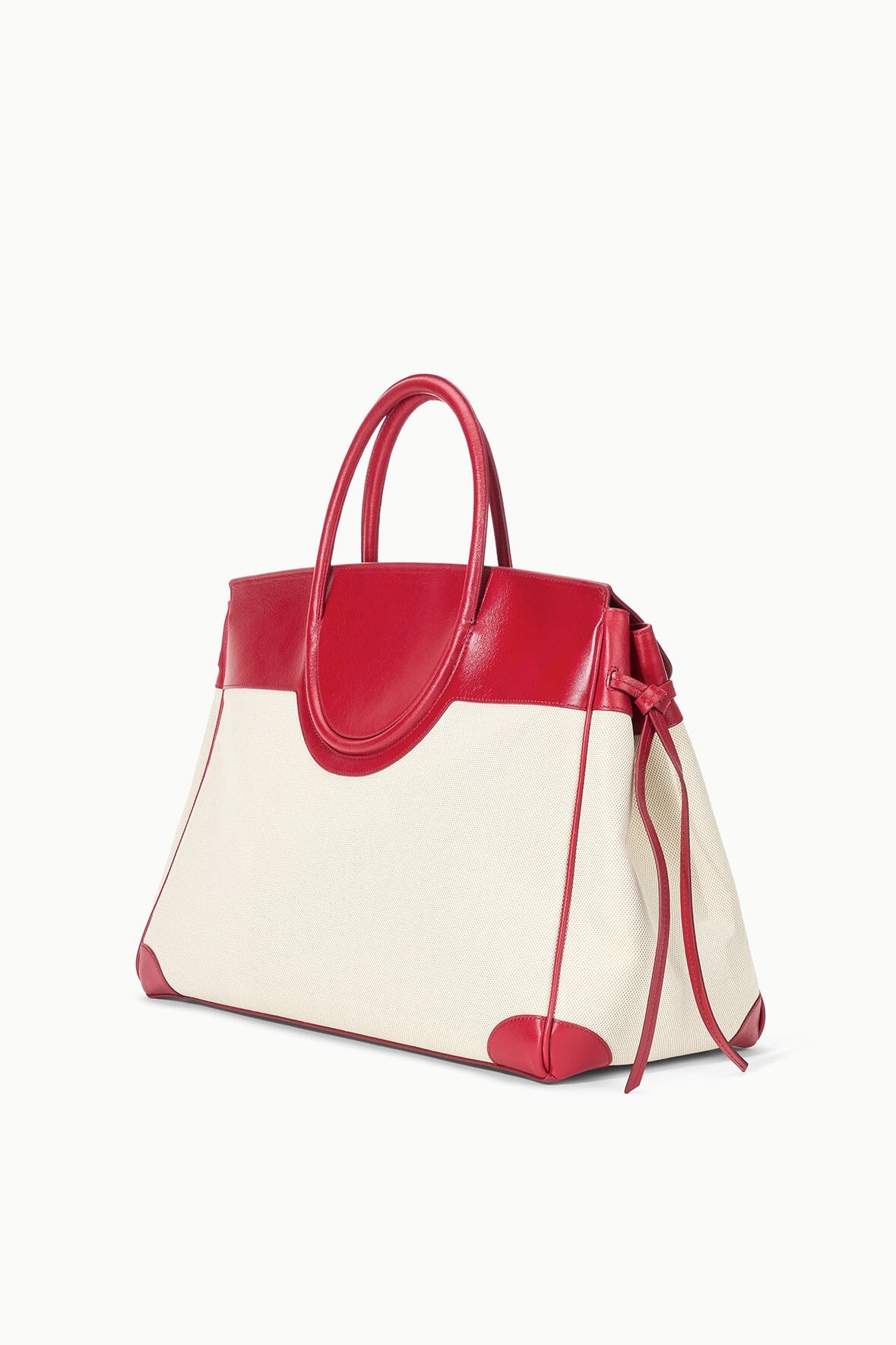 LARGE MAUDE CARRYALL NATURAL ROUGE - STAUD online