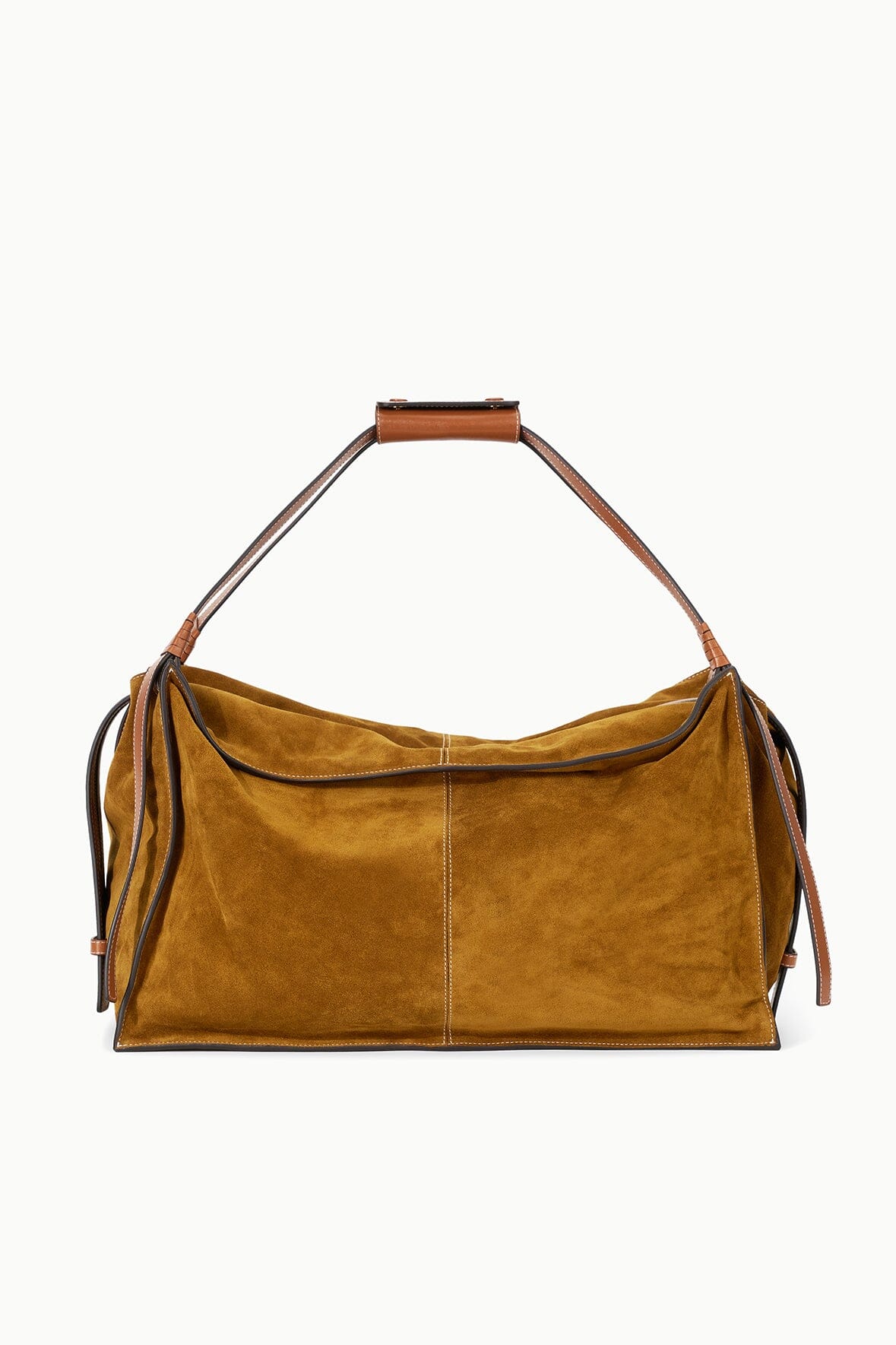 HAROLD HOBO BAG TAN SUEDE - STAUD outlet