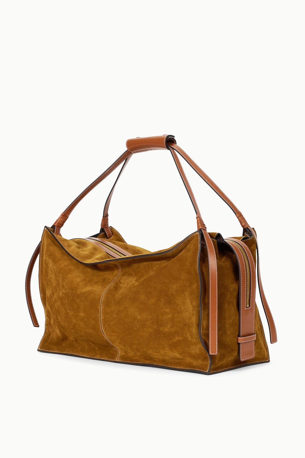HAROLD HOBO BAG TAN SUEDE - STAUD outlet