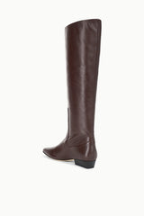 WALLY FLAT BOOT ESPRESSO - STAUD sale
