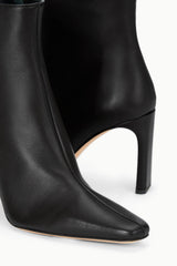 WALLY ANKLE HIGH HEEL BOOT BLACK - STAUD sale