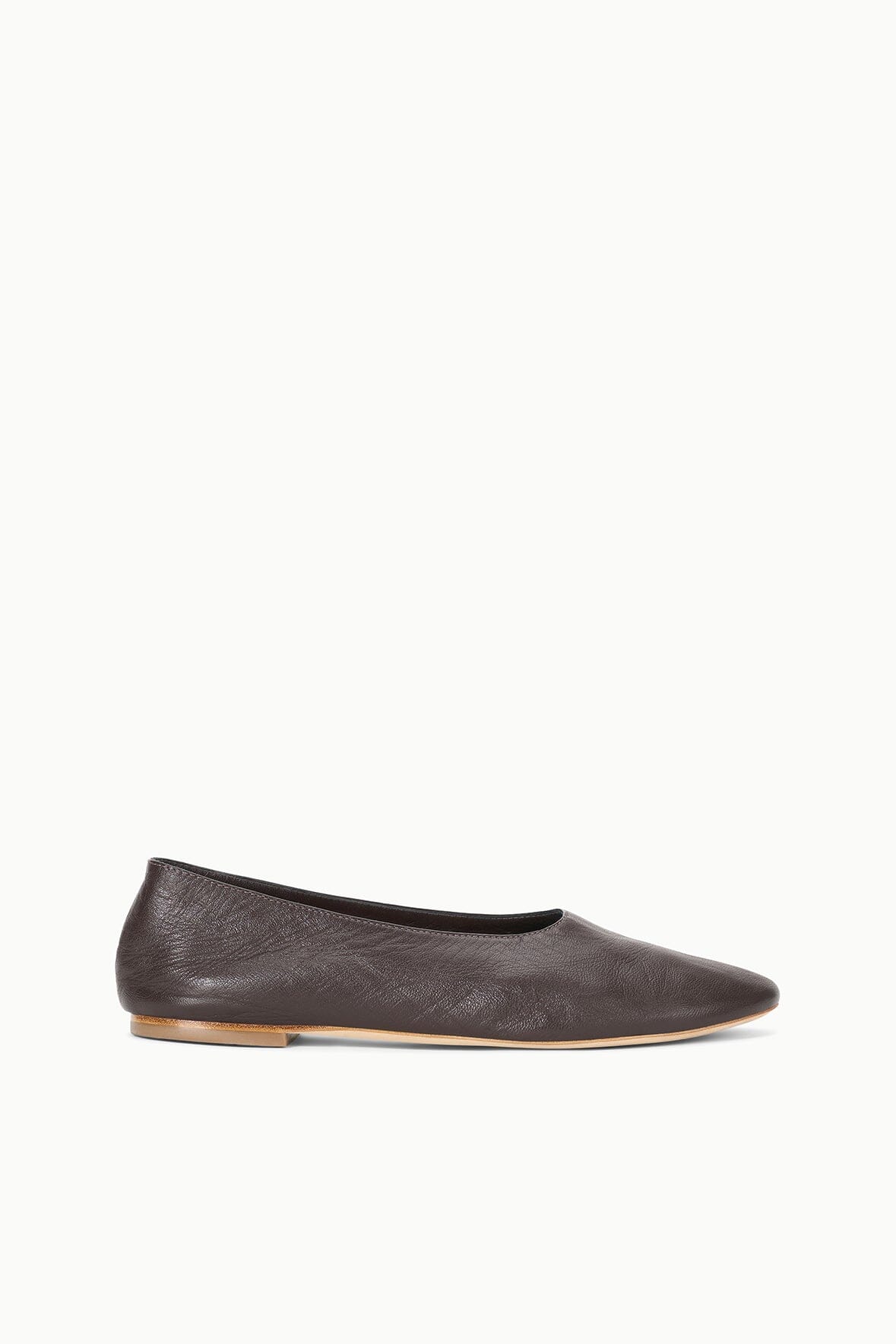 ALBA BALLET FLAT ESPRESSO - STAUD for sale