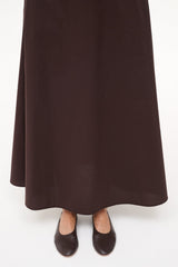 ALBA BALLET FLAT ESPRESSO - STAUD for sale