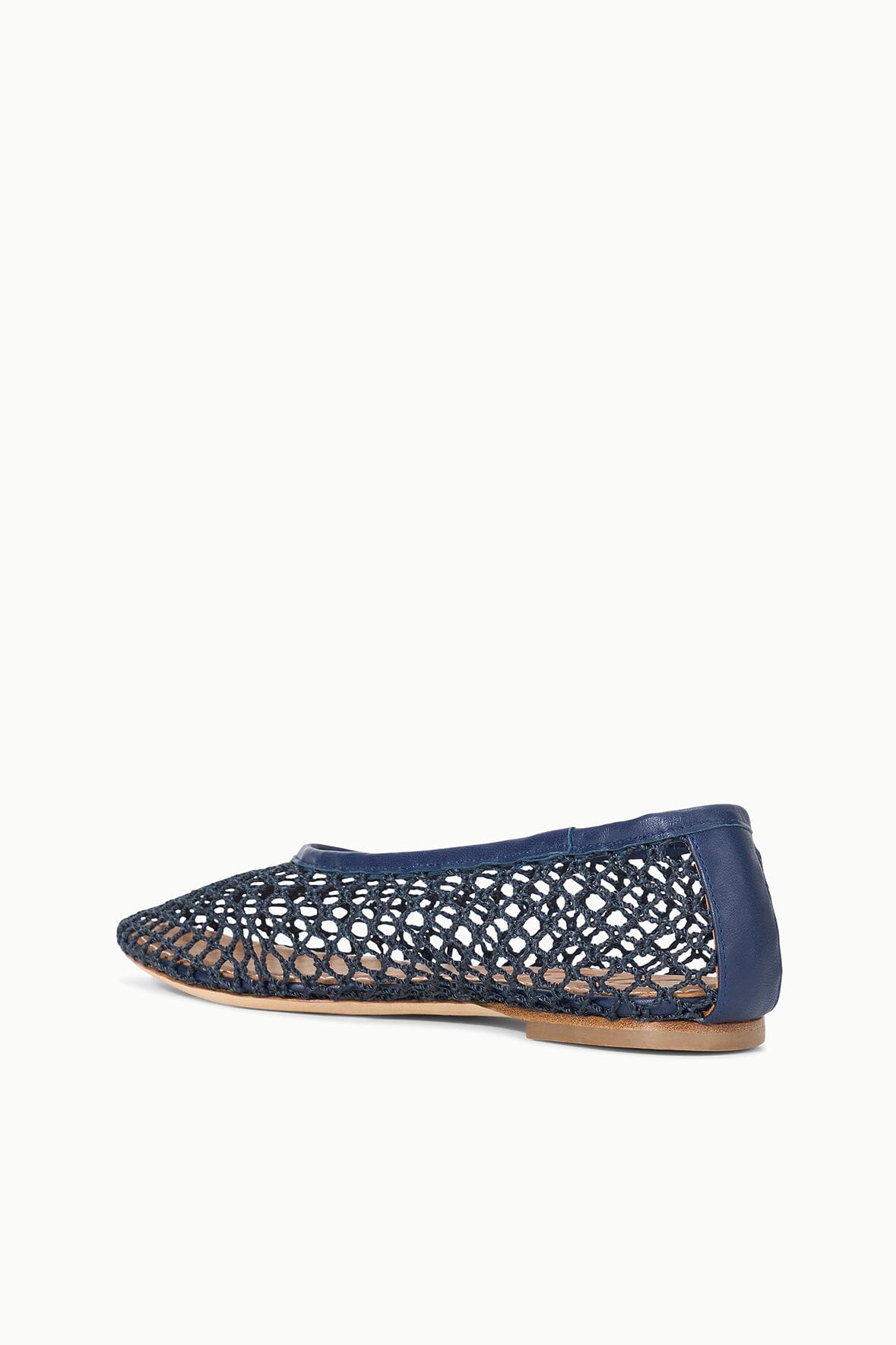 ALBA BALLET FLAT NAVY NETTING - STAUD US