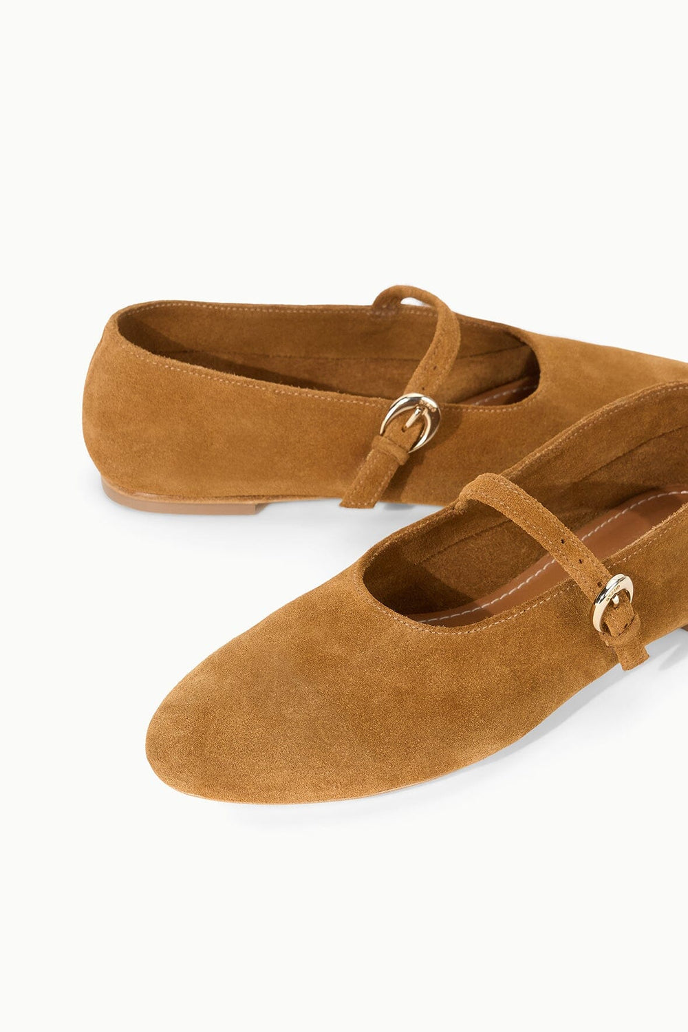 ALBA MARY JANE BALLET FLAT TAN - STAUD near me