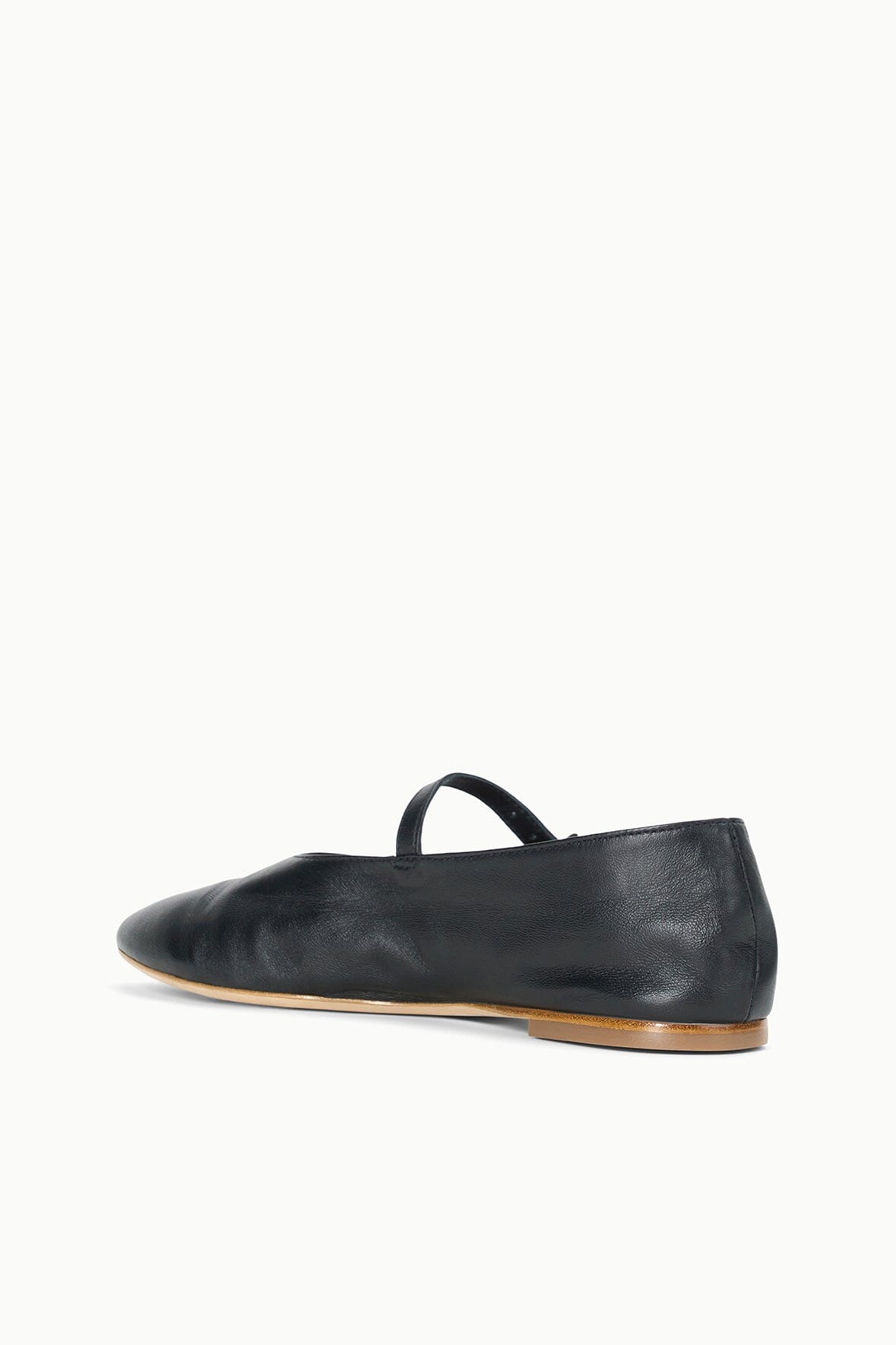 ALBA MARY JANE BALLET FLAT BLACK - STAUD online
