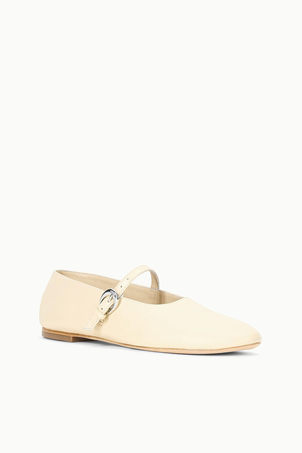ALBA MARY JANE BALLET FLAT CREAM - STAUD for sale