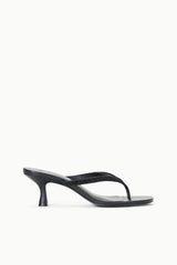 FREJA KITTEN HEEL BLACK BEADED - STAUD outlet
