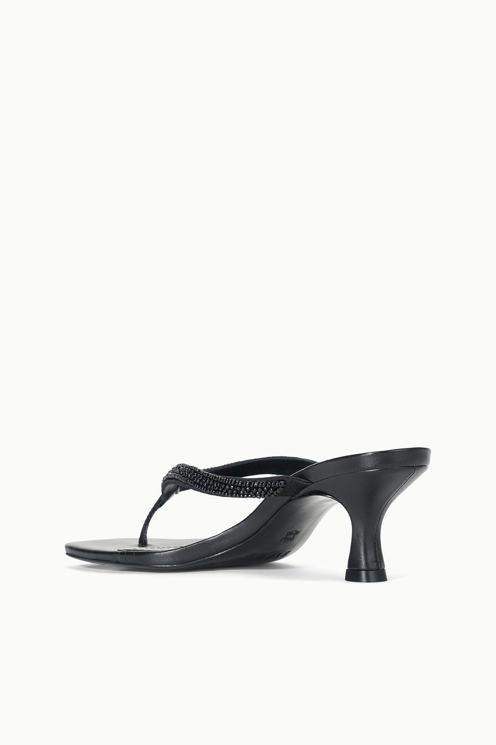 FREJA KITTEN HEEL BLACK BEADED - STAUD outlet