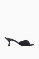 BRIGITTE MULE BLACK BEADED - STAUD online