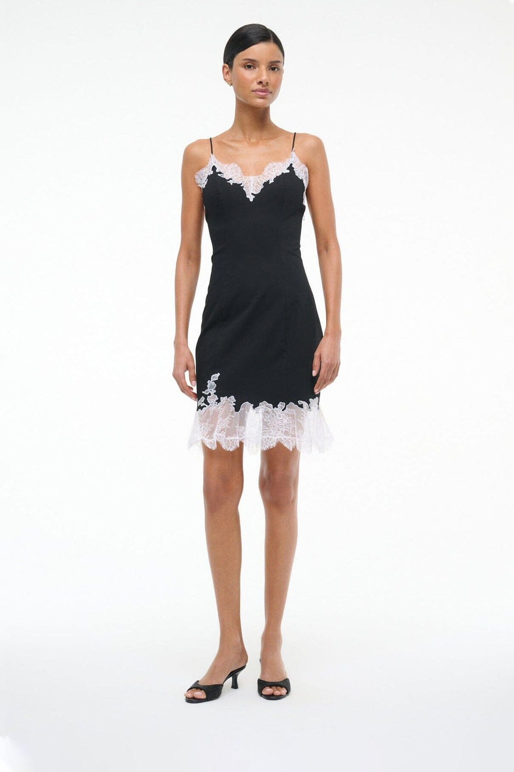 BRIGITTE MULE BLACK BEADED - STAUD online