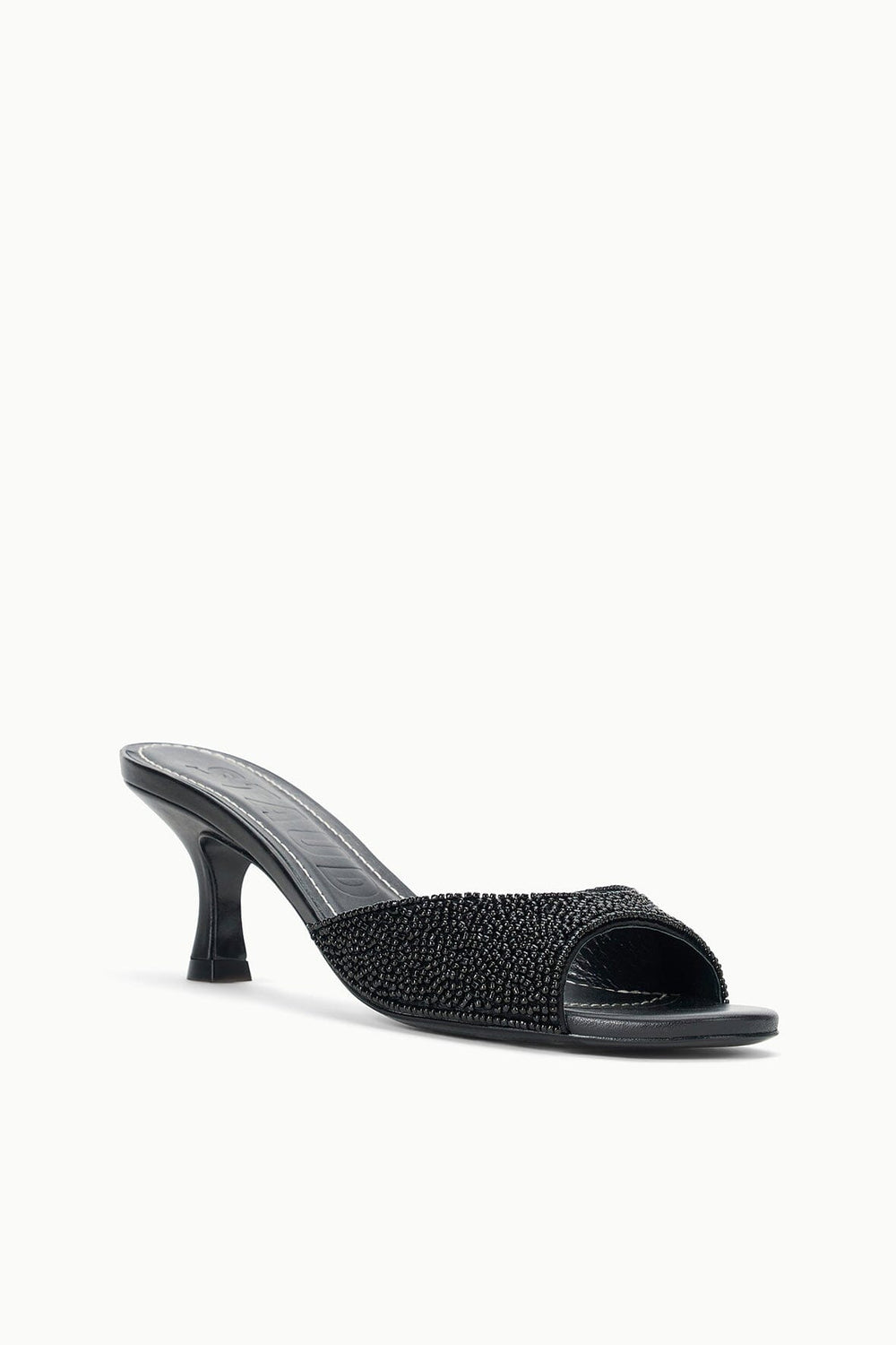 BRIGITTE MULE BLACK BEADED - STAUD online