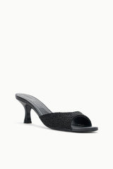 BRIGITTE MULE BLACK BEADED - STAUD online