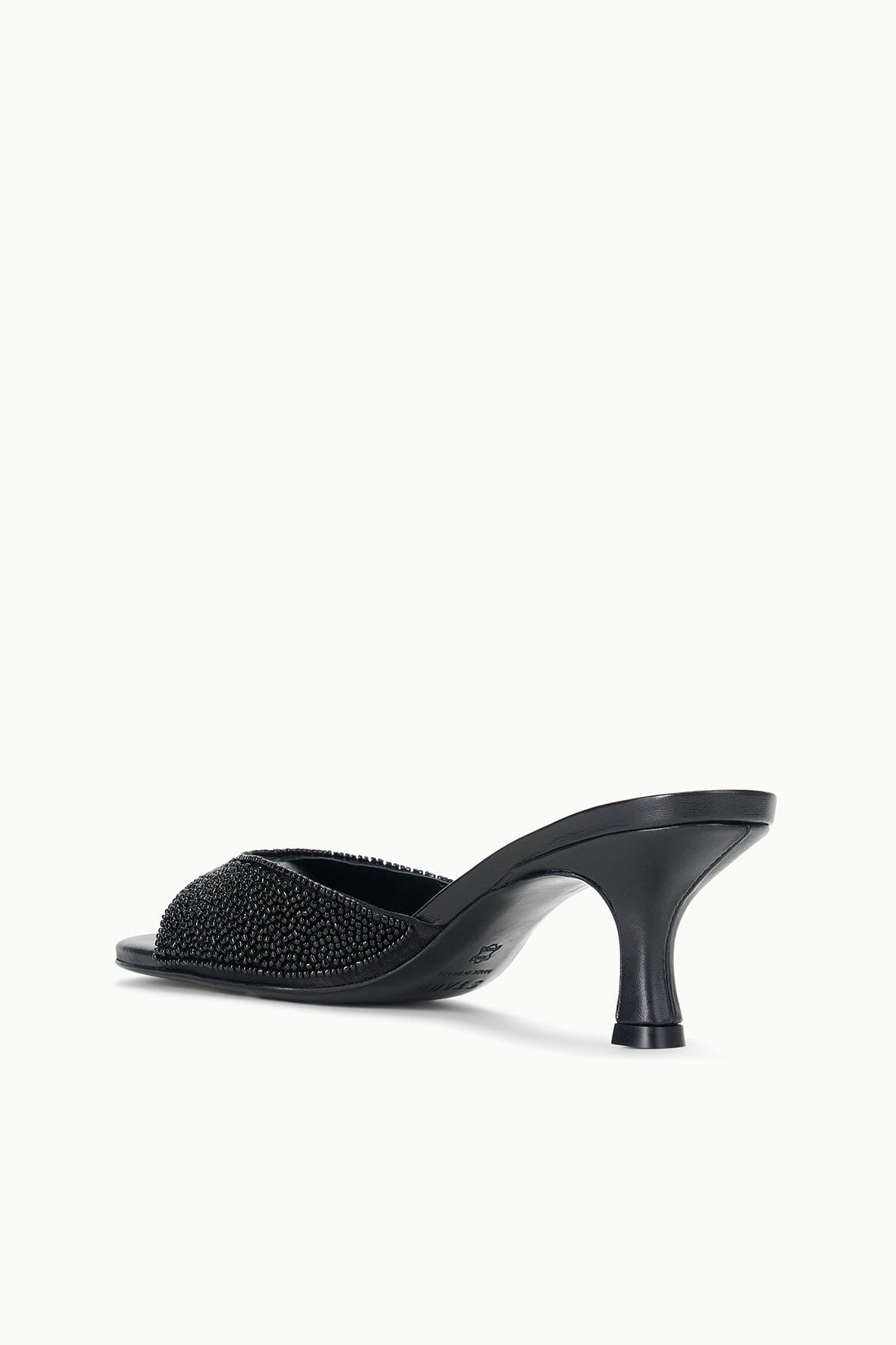BRIGITTE MULE BLACK BEADED - STAUD online
