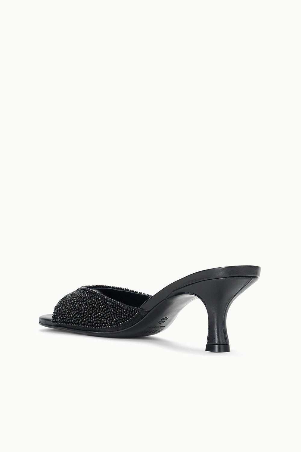 BRIGITTE MULE BLACK BEADED - STAUD online