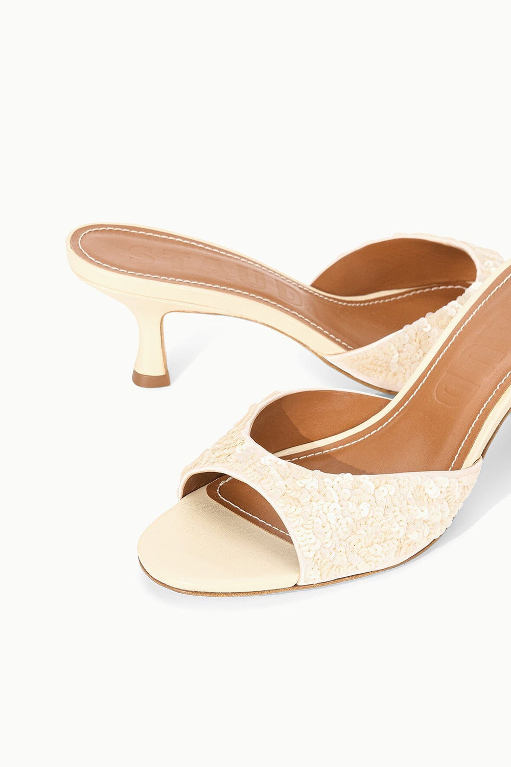 BRIGITTE MULE CREAM SEQUINS - STAUD near me