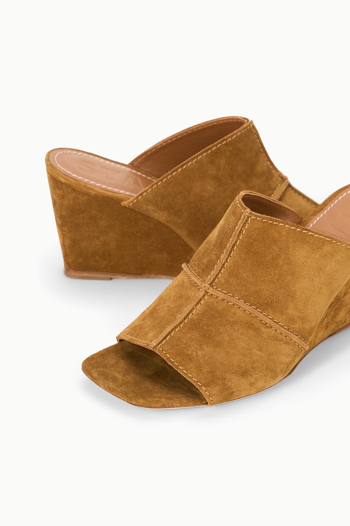 DANIELLA WEDGE TAN - STAUD sale