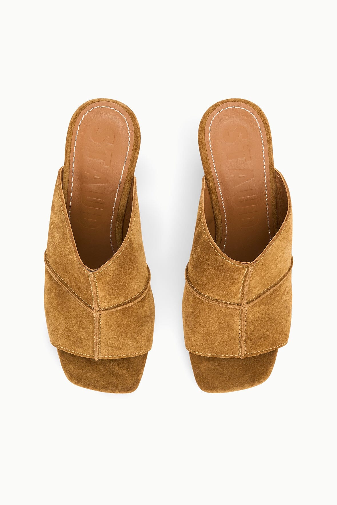 DANIELLA WEDGE TAN - STAUD sale