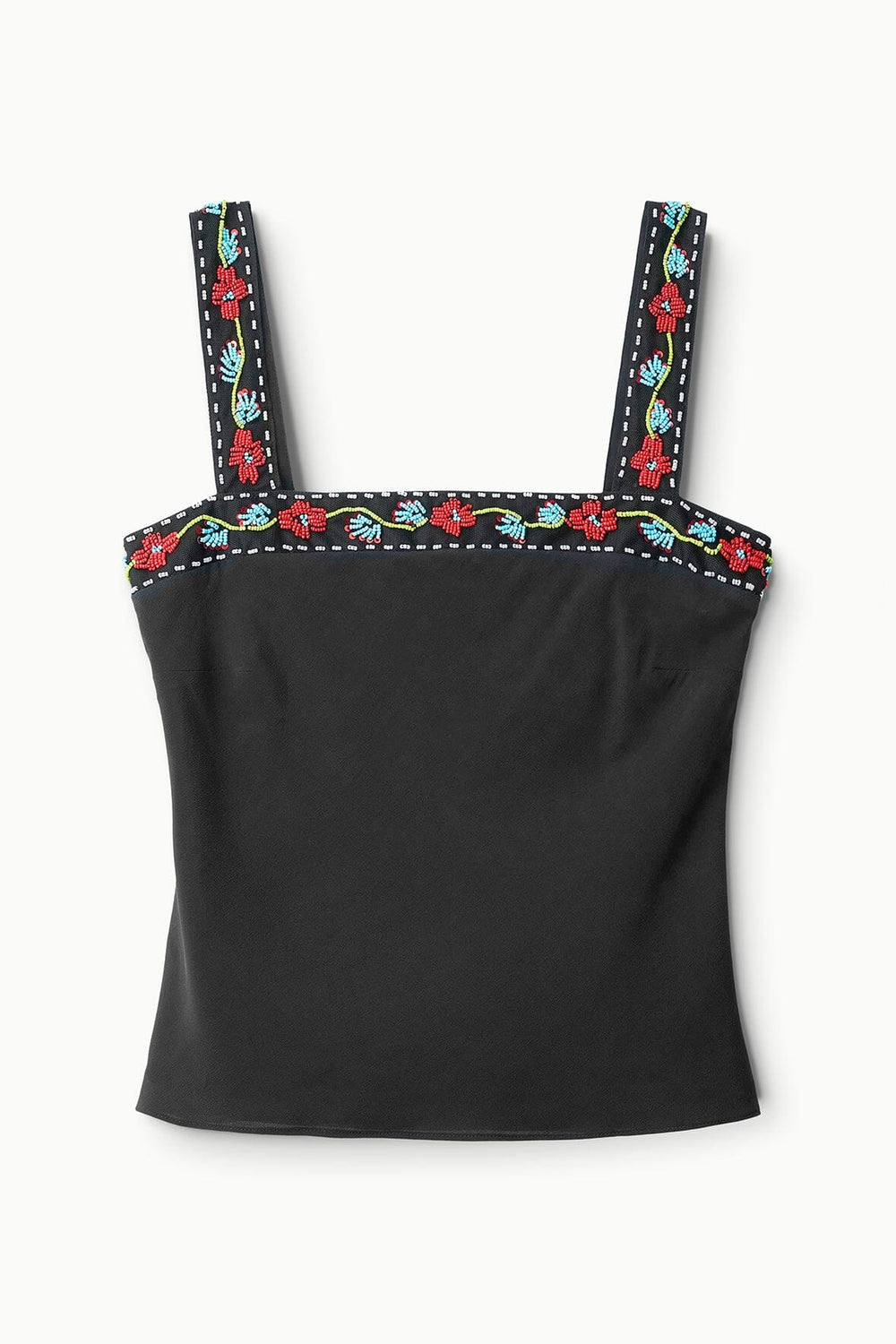 VERONICA SILK TOP BLACK - STAUD for sale