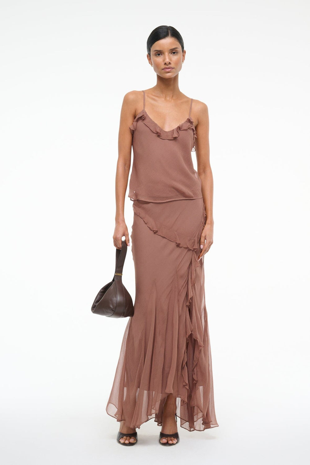 SELENA TOP MOCHA - STAUD for sale