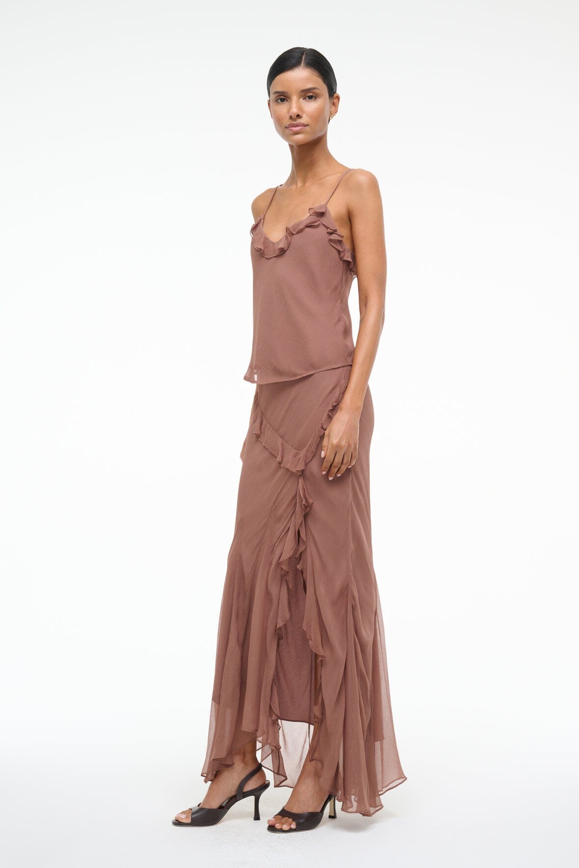 SELENA TOP MOCHA - STAUD for sale