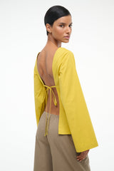 MINA TOP CHARTREUSE - STAUD sale