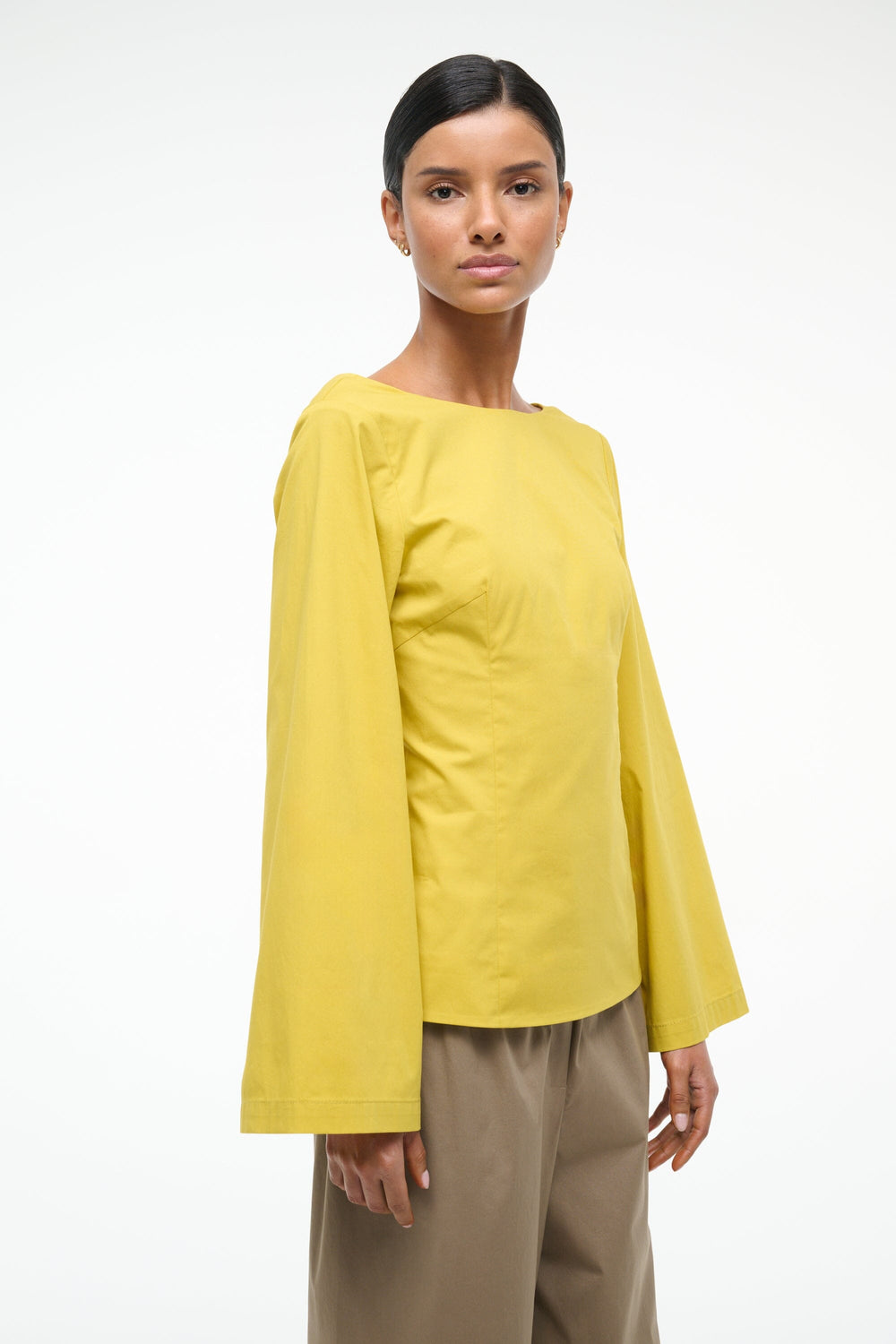 MINA TOP CHARTREUSE - STAUD sale