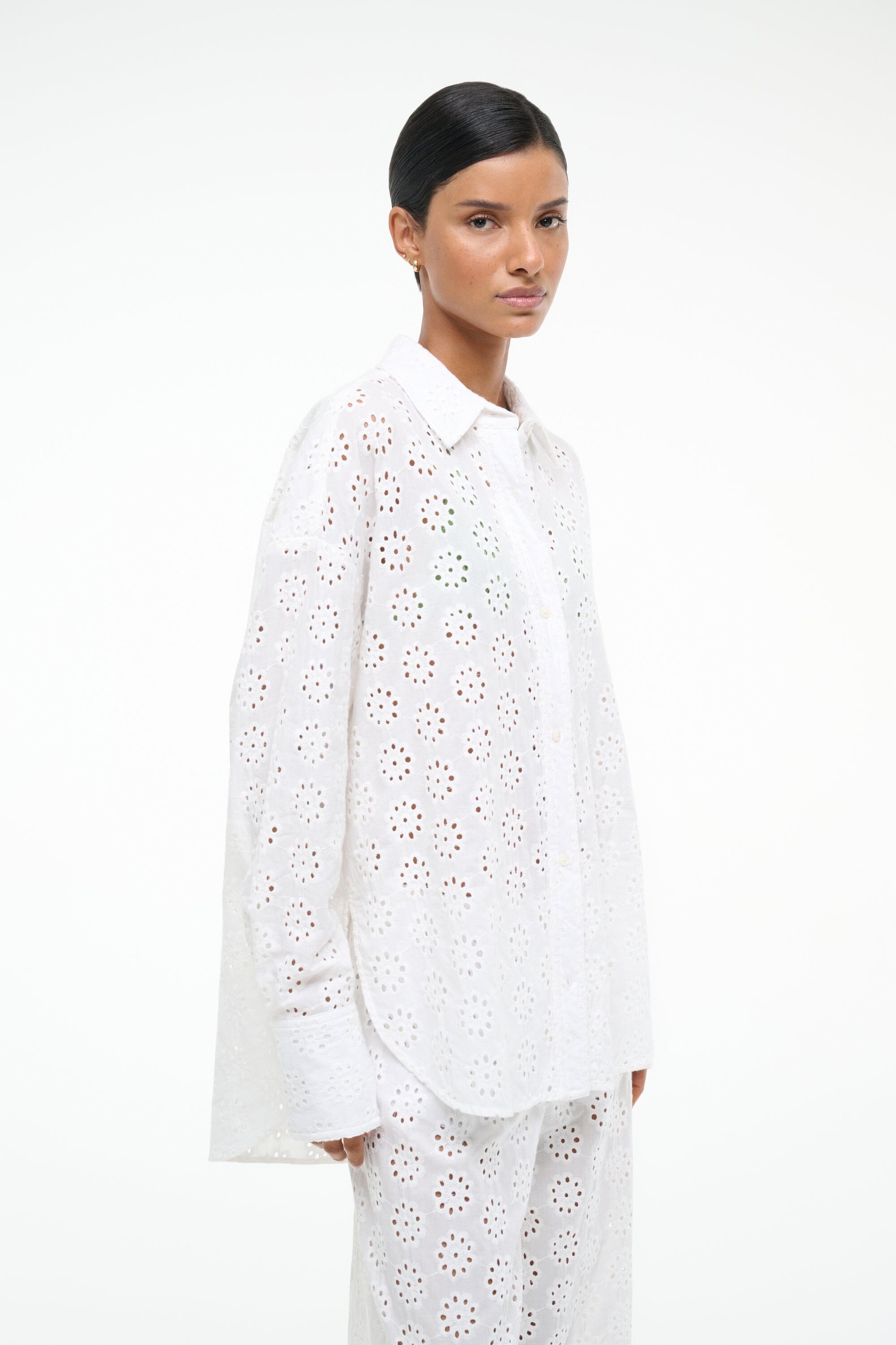 COLTON TOP WHITE EYELET - STAUD outlet