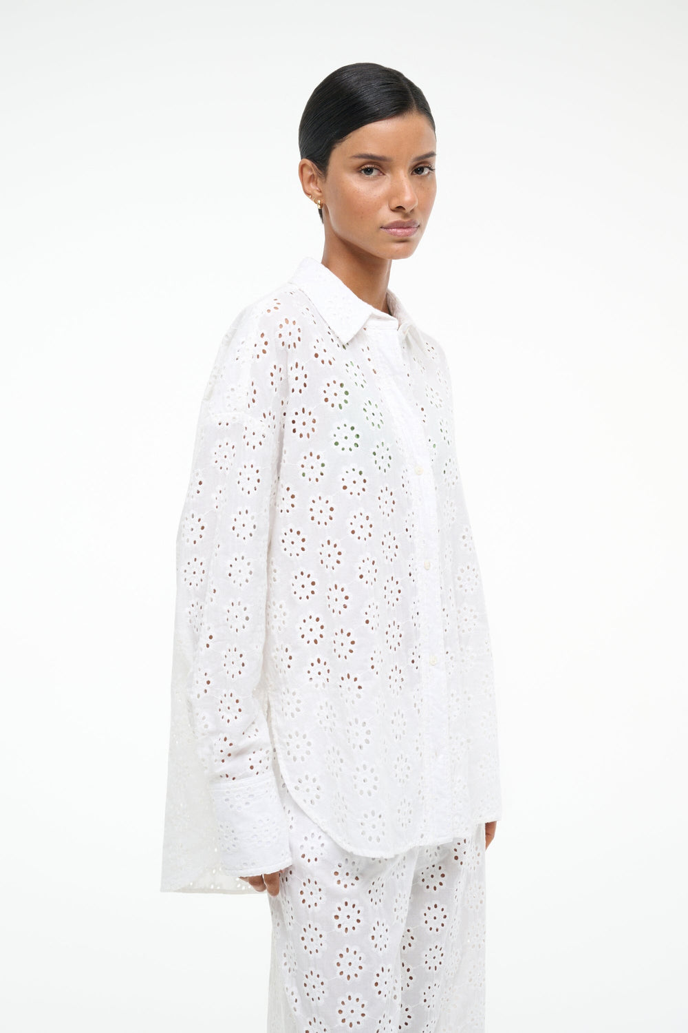 COLTON TOP WHITE EYELET - STAUD outlet