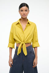 LISA TOP CHARTREUSE - STAUD US