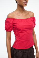 HELENE TOP CHERRY - STAUD online