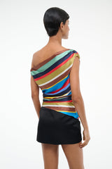 PHARE SILK TOP MARKET STRIPE - STAUD for sale