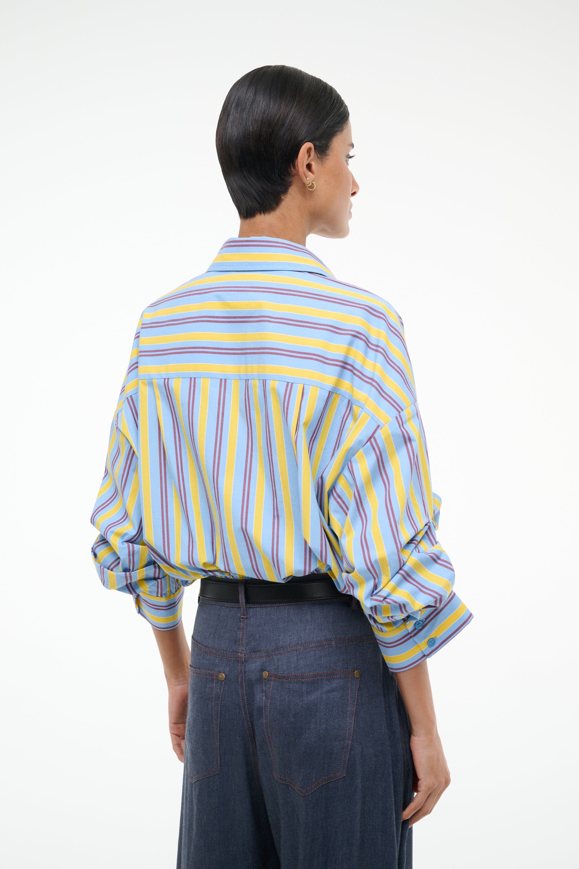 TRAVERSE BODYSUIT LINUS STRIPE - STAUD near me