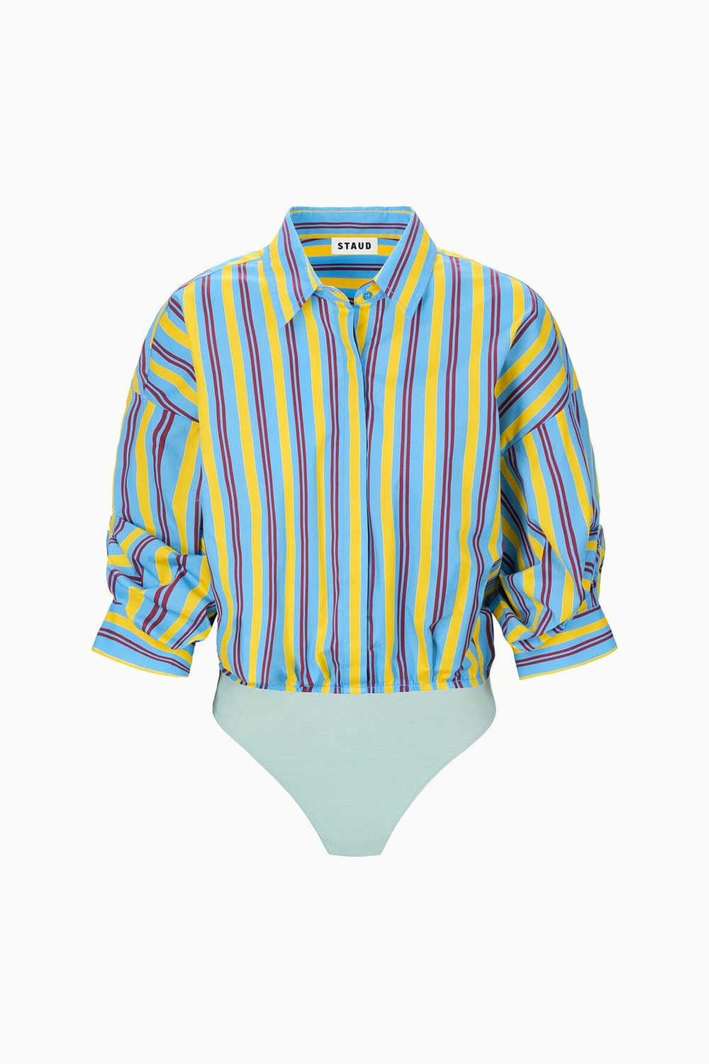 TRAVERSE BODYSUIT LINUS STRIPE - STAUD near me