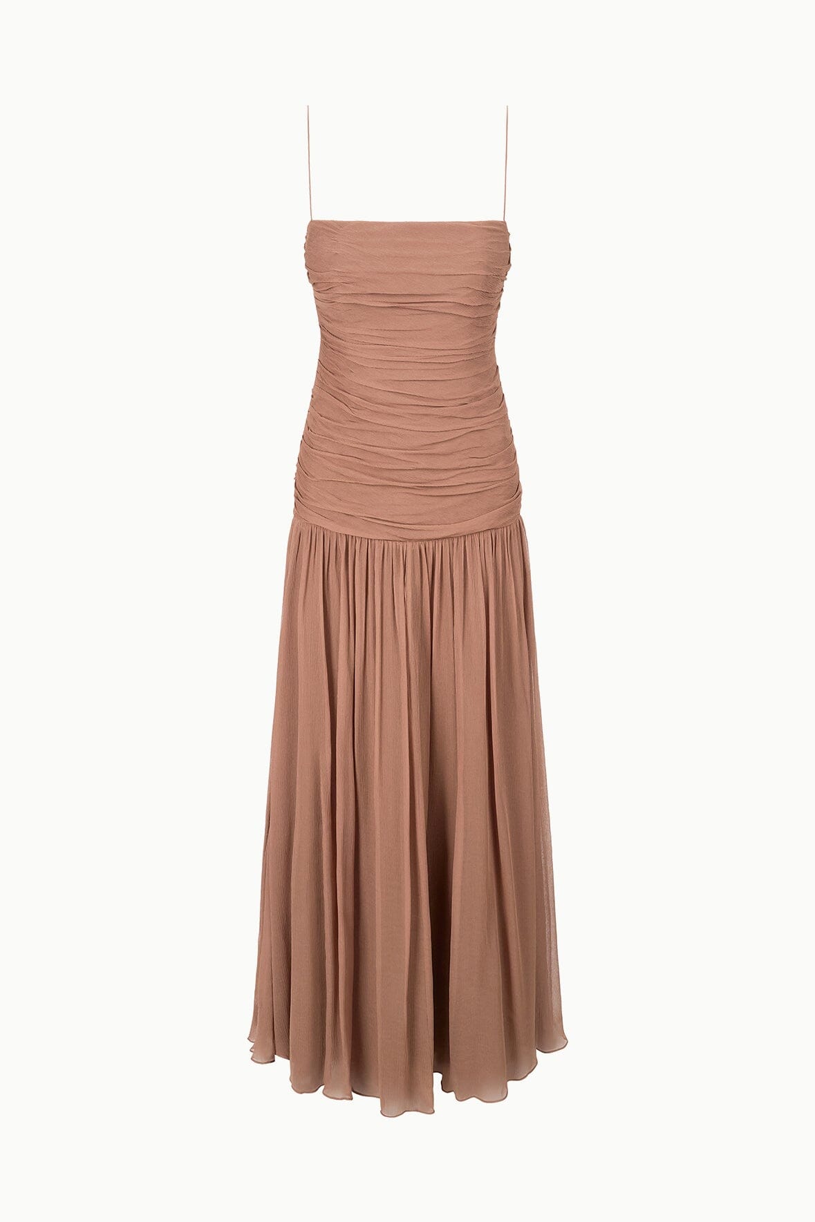 DALTON DRESS MOCHA - STAUD sale