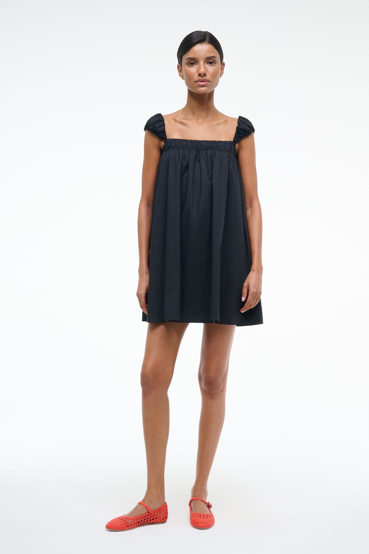 BEAU DRESS BLACK - STAUD outlet