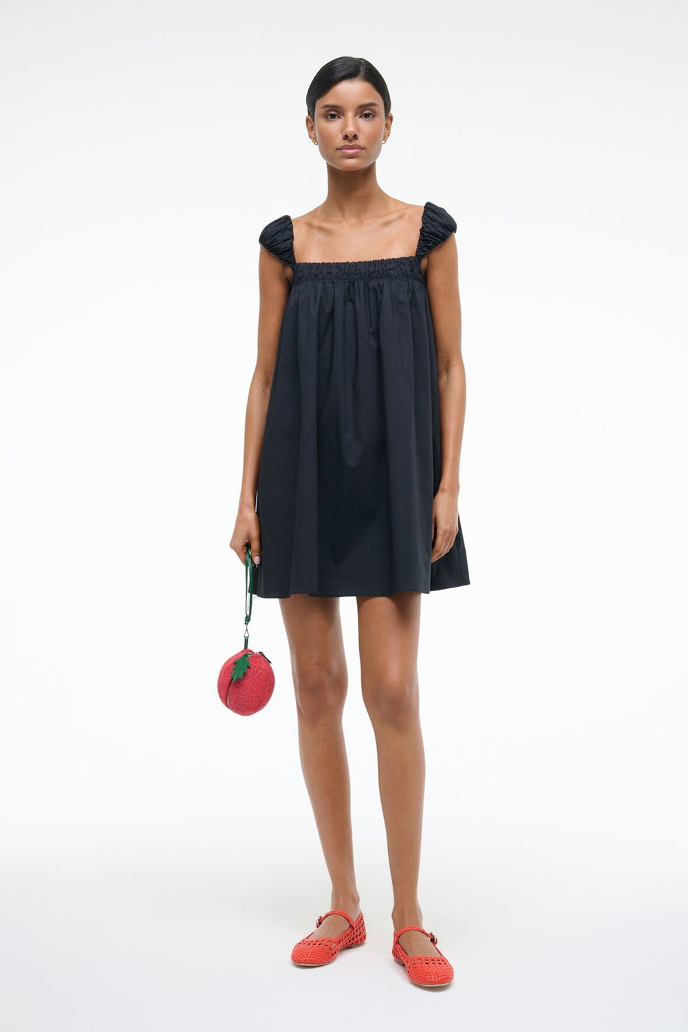 BEAU DRESS BLACK - STAUD outlet