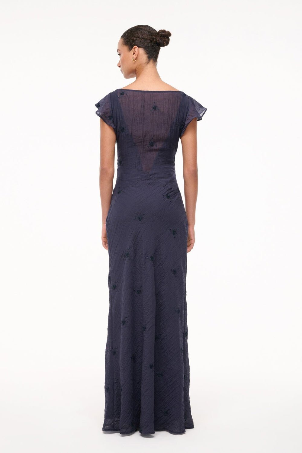 NORI DRESS MIDNIGHT - STAUD sale