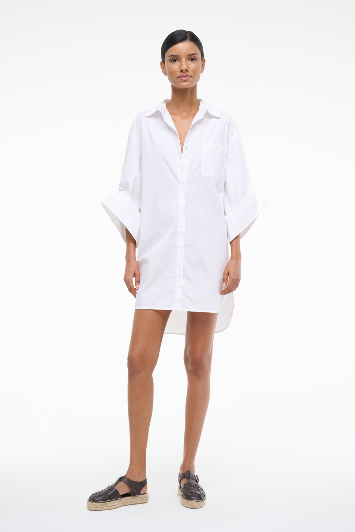 NICO DRESS WHITE - STAUD online