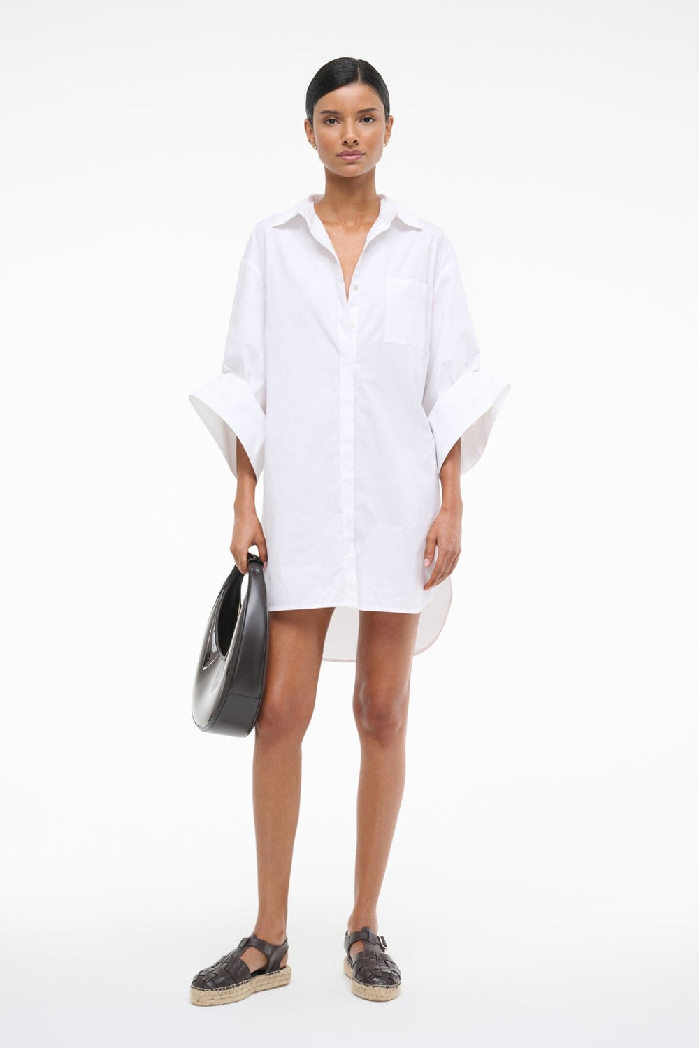 NICO DRESS WHITE - STAUD online