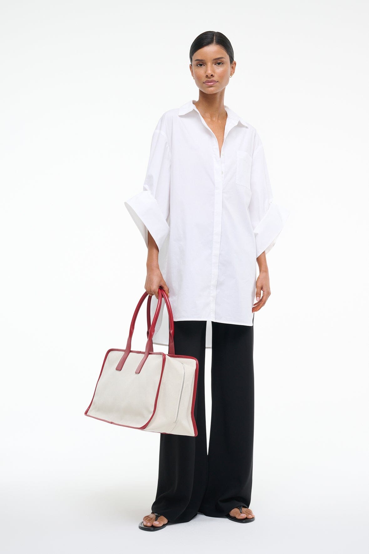 NICO DRESS WHITE - STAUD online