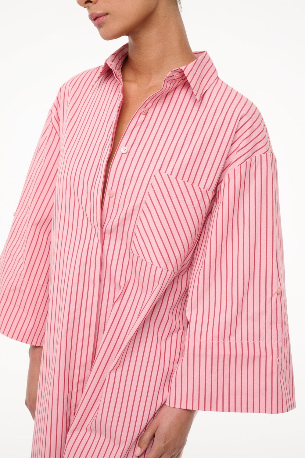 NICO DRESS MONTAUK STRIPE - STAUD outlet