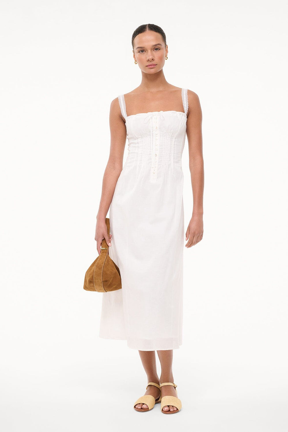 MATILDE DRESS WHITE - STAUD near me