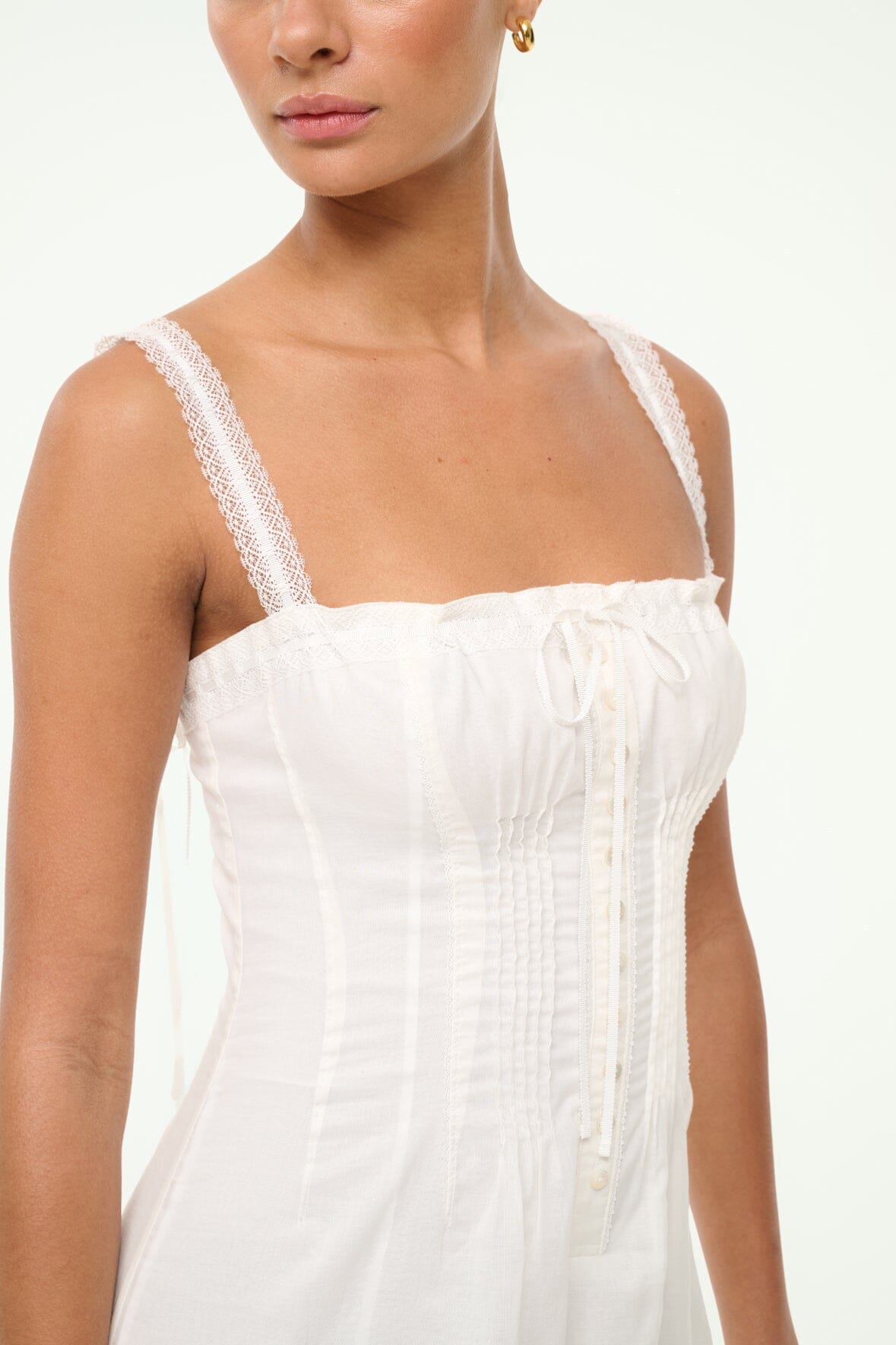 MATILDE DRESS WHITE - STAUD near me