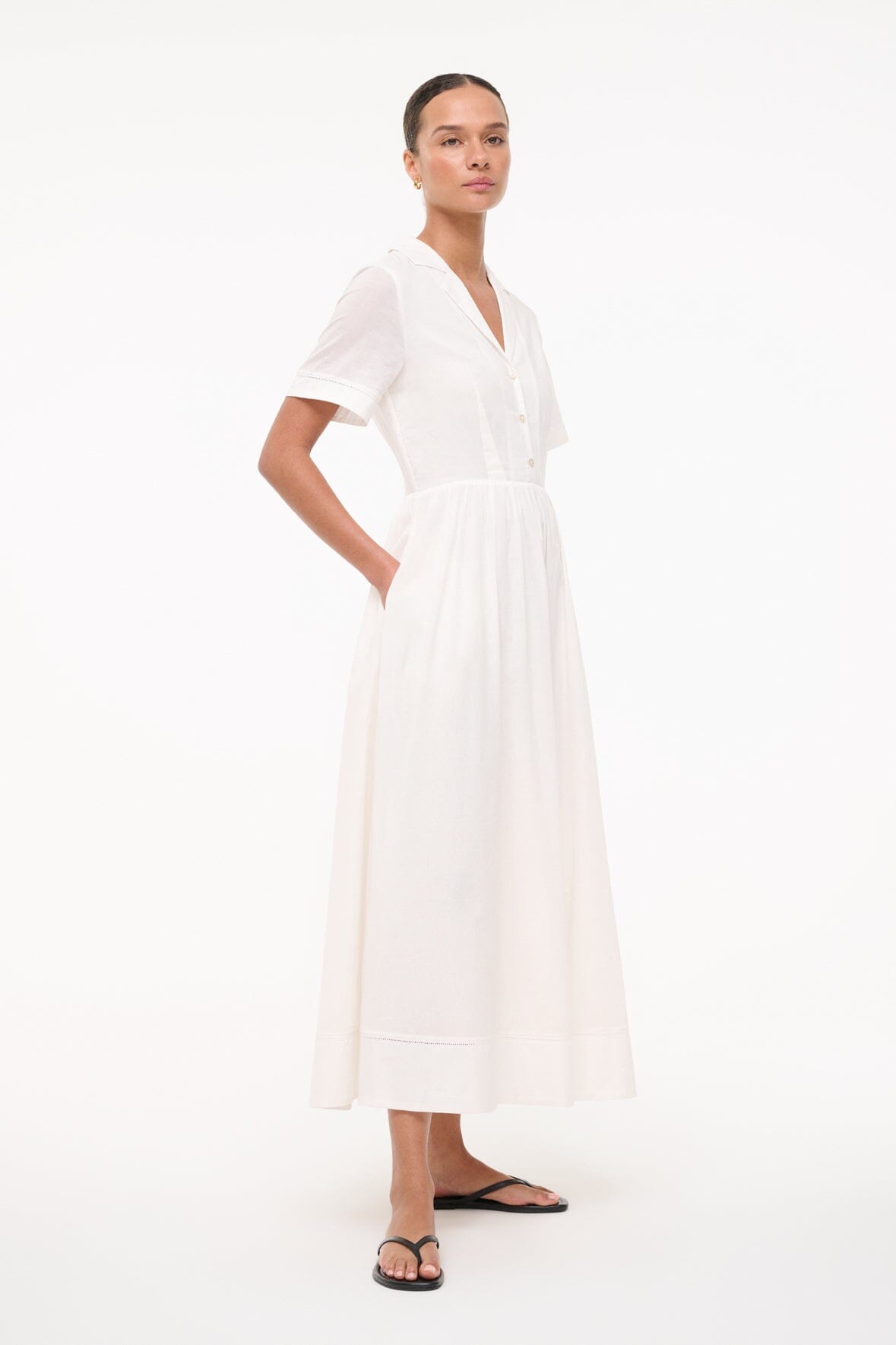 MERYL DRESS WHITE - STAUD near me