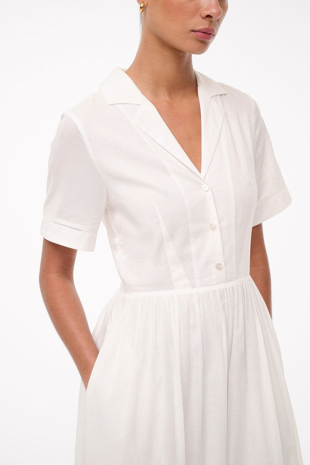 MERYL DRESS WHITE - STAUD near me