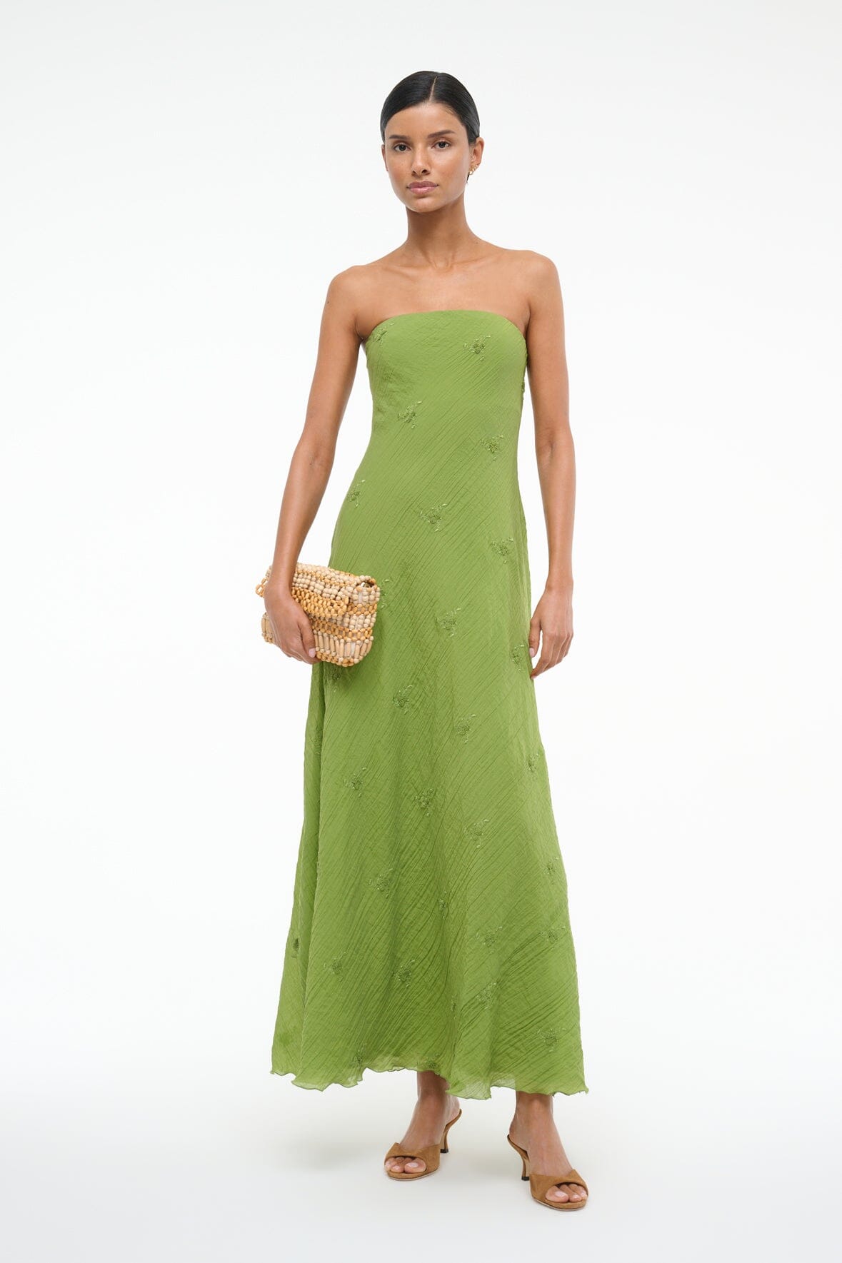 CASSIE DRESS GARDEN GREEN - STAUD near me